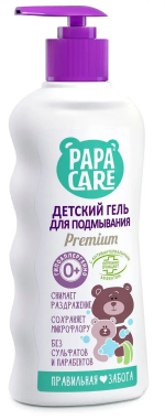 Детский гель для подмывания Papa Care 250 мл