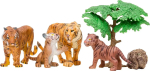Фотография товара Набор фигурок животных Masai Mara серии Мир диких животных Семья тигров, 6 предметов