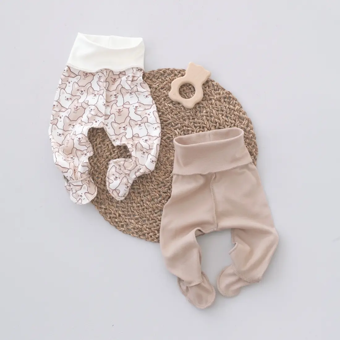 Ползунки на поясе KiDi Корги Веня 2 пары 16, 50-56 см