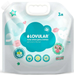 Фотография товара Гель крем для стирки детского белья Lovular sweet kiss, 3 литра