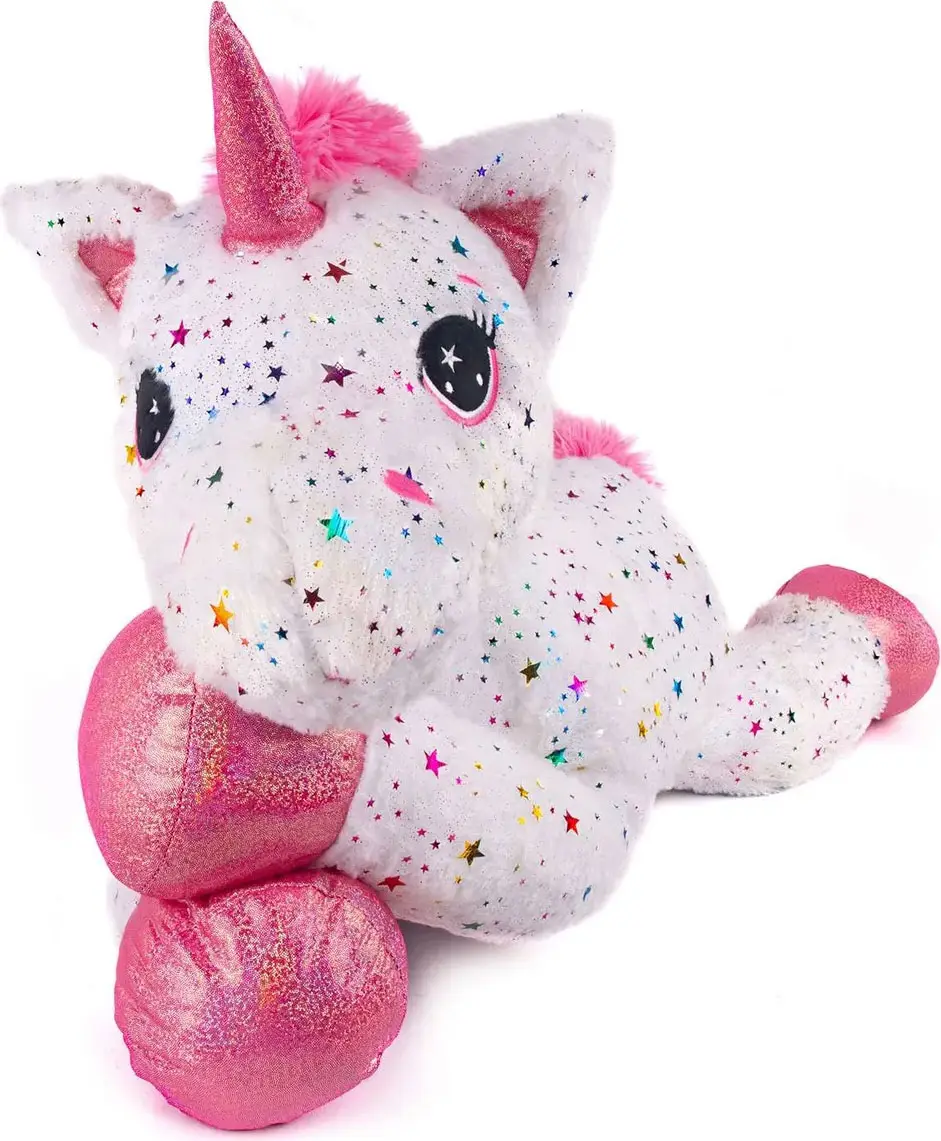 Единорог со звездочками Button Blue, 80 см