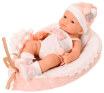 Фотография товара Пупс Pituso с аксессуарами + кокон 25 см