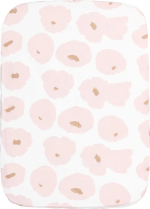 Простыня на резинке Happy Baby, 100х70 см, розовый