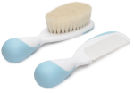 Фотография товара Расчёска и щётка Chicco 0-12 мес голубой