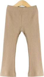 Фотография товара Детские брюки, широкая лапша, бежевые, р. 104, П84/6-К 