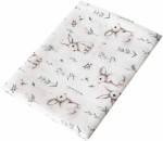 Фотография товара Пеленка муслиновая Amarobaby Rainbow Зайчики, 135х115 см