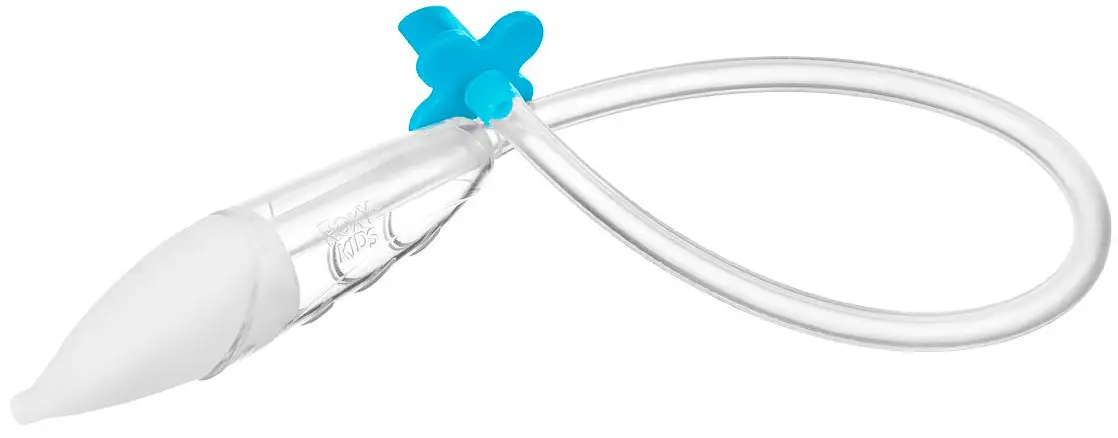 Аспиратор назальный с мягким наконечником в футляре, голубой мундштук