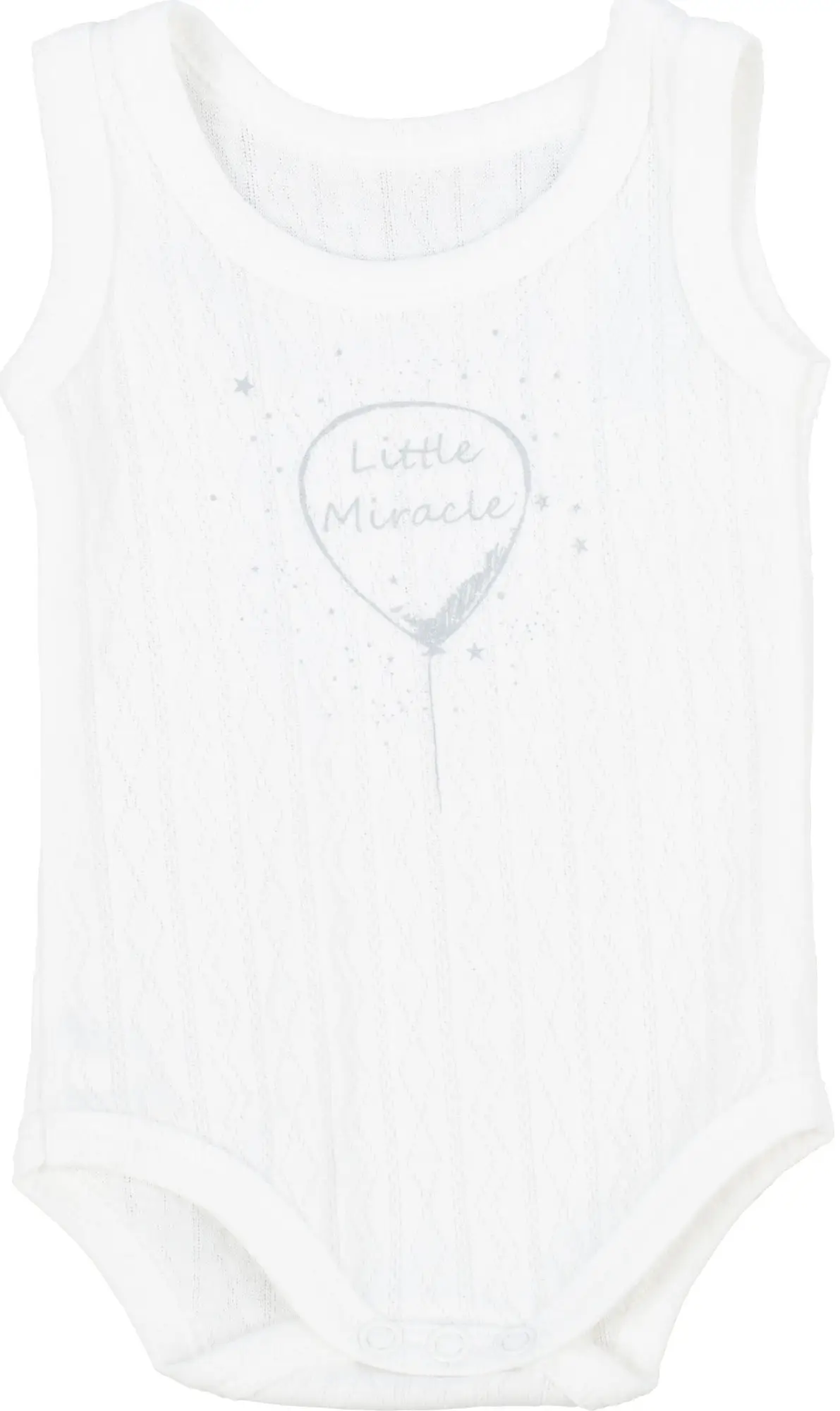 Полукомбинезон Little BIG Star, размер 48-74, белый, арт. 621230