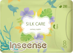 Фотография товара Прокладки женские гигиенические ночные 5 капель Silk Care Inseense №8, 290 мм