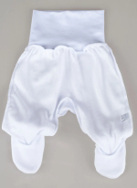 Фотография товара Ползунки на рибане Фабрика Бамбук внш белый 50