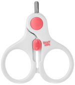 Фотография товара Маникюрные ножницы для новорожденных с замочком ROXY KIDS коралловый
