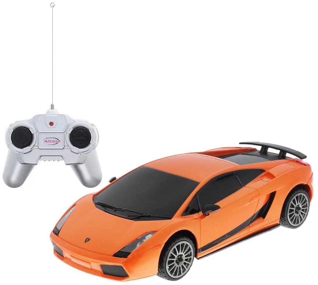 Радиоуправляемая машина Rastar Lamboighini 1:24 оранжевый