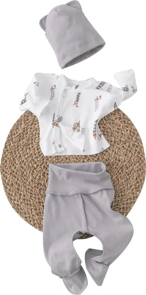 Комплект 3 предмета Крошки Горошки-2 KiDi kids, размер 18, рост 56-62 см, горошки, арт. 911.607.722.2(КГ-2г)