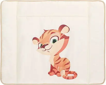 Матрац  для пеленания BamBola на комод люкс тигрёнок 80х65 см