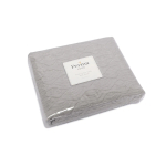 Фотография товара Плед-покрывало "PERINA" серая волна