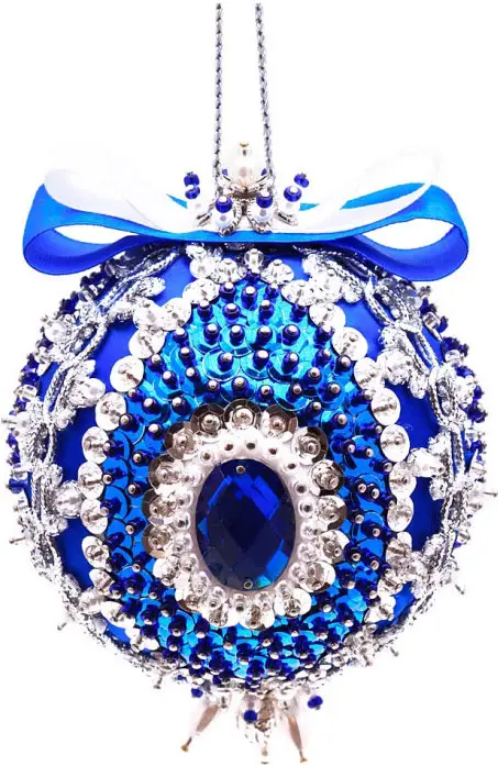 Набор для творчества Волшебная Мастерская Шар Синий иней