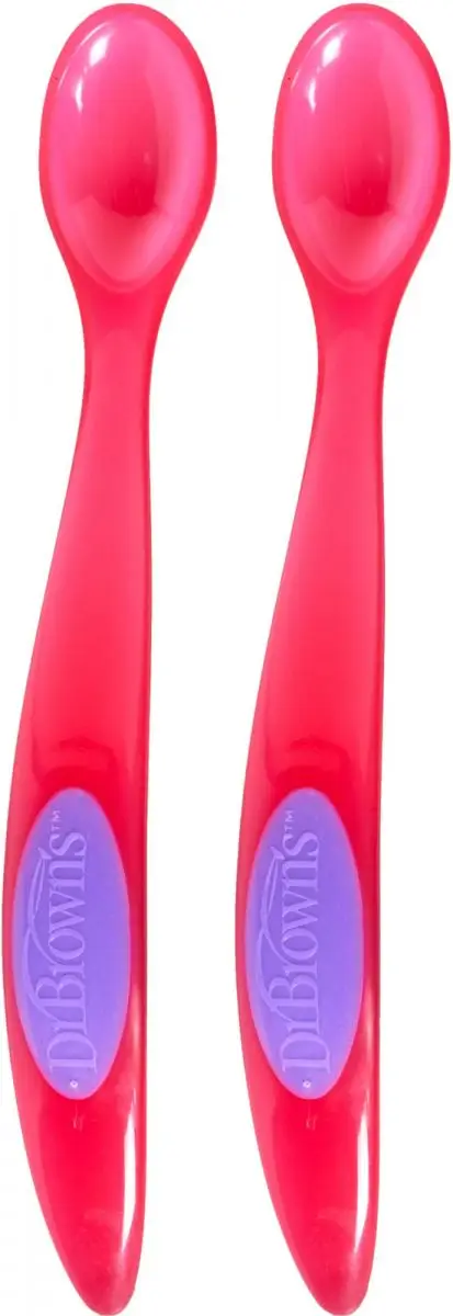 Набор ложек Dr. Brown's 2 штуки розовый