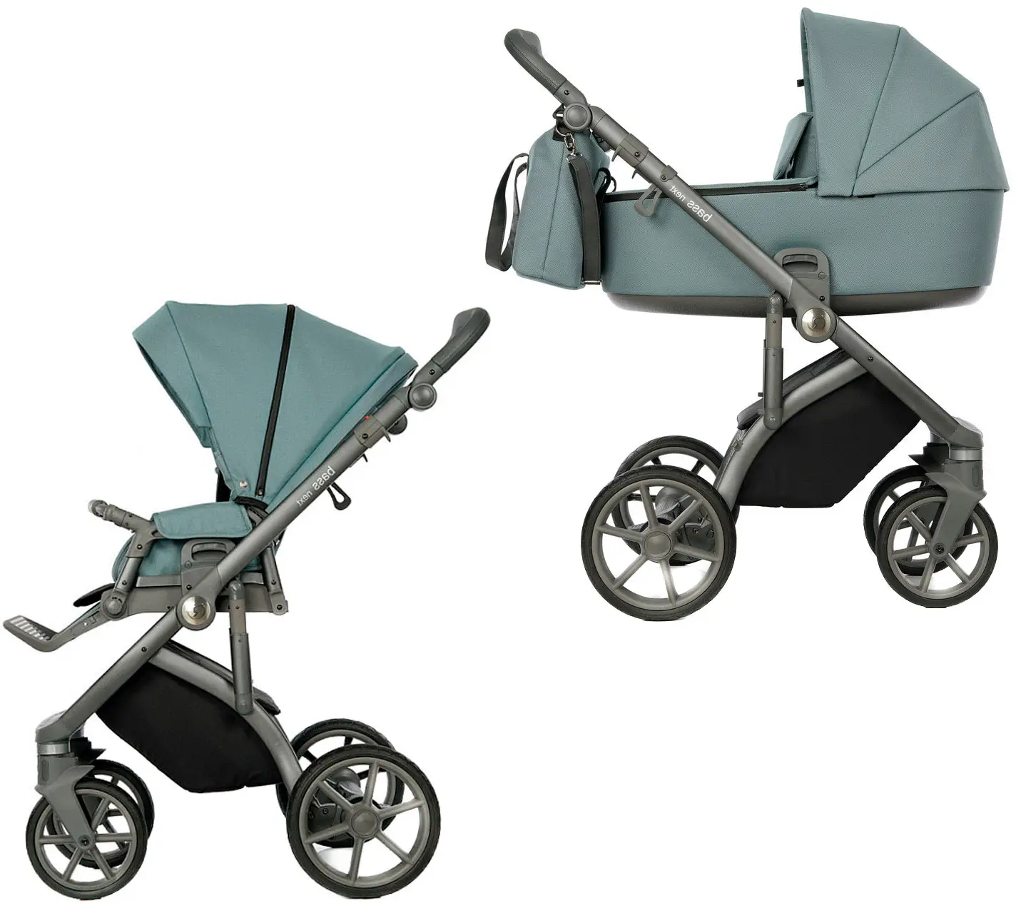 Коляска Roan Bass Next (2 в 1) Ocean Mood