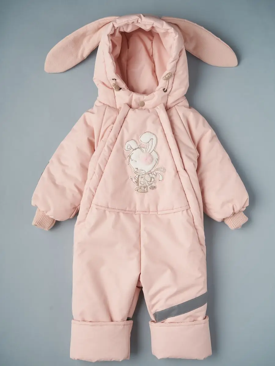 Комбинезон Little Star Лапочка дочка подклад-кулир, розовый 80