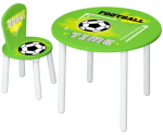Комплект детской мебели Polini Kids Fun 185 S, Футбол, зелёный