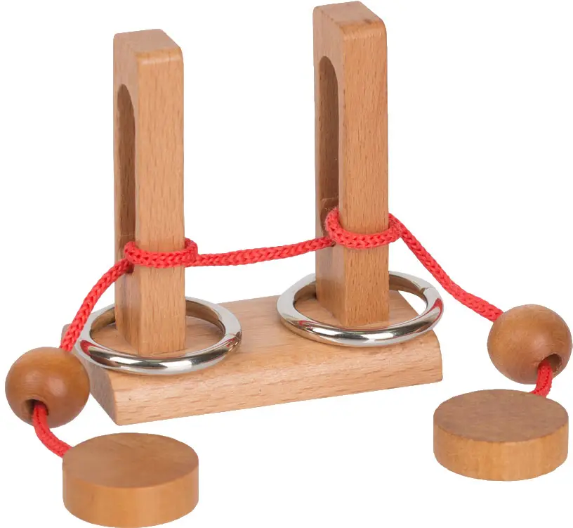 Головоломка деревянная Мост Delfbrick, 8 элементов