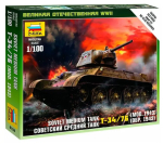 Фотография товара Сборная модель Zvezda 6159 Советский танк Т-34/76