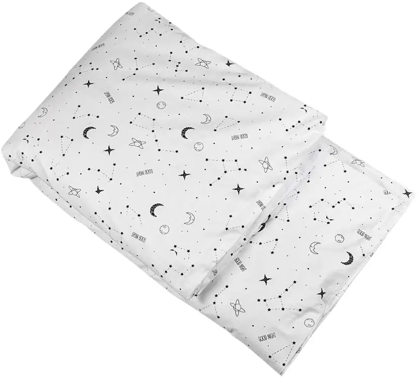 Пододеяльник на молнии AmaroBaby Exclusive Creative Collection Stars (147х112 см) сатин