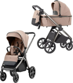 Фотография товара Коляска Carrello Omega 2 в 1, цвет Fantastic Beige, арт. CRL-6530/1