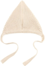 Фотография товара Шапка детская вязаная Amarobaby Pure Love Elf, демисезонная, бежевый, р.38-40