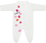Фотография товара Комбинезон на кнопках Luxury Baby Люблю белый 68