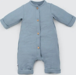 Фотография товара Комбинезон-слип KiDi Kids, муслин, серо-голубой, р. 20 рост 62-68 см