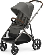 Коляска Cybex Gazelle S TPE с корзиной и дождевиком Soho Grey