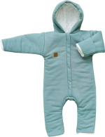 Фотография товара Комбинезон Bunnyphant для малыша из футера, мятный