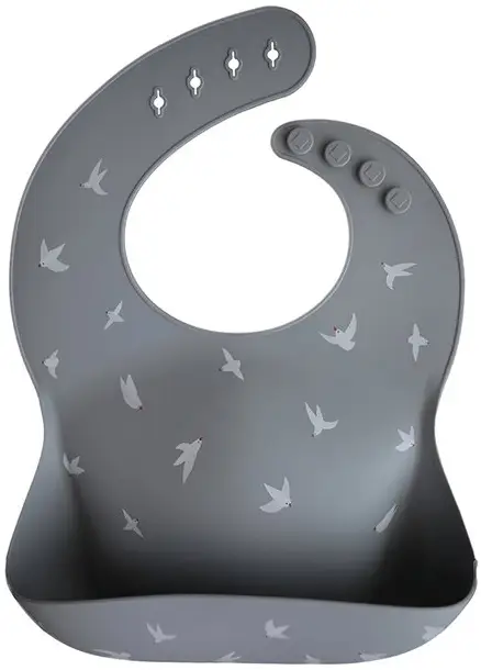 Силиконовый нагрудник Mushie Seagull Cadet