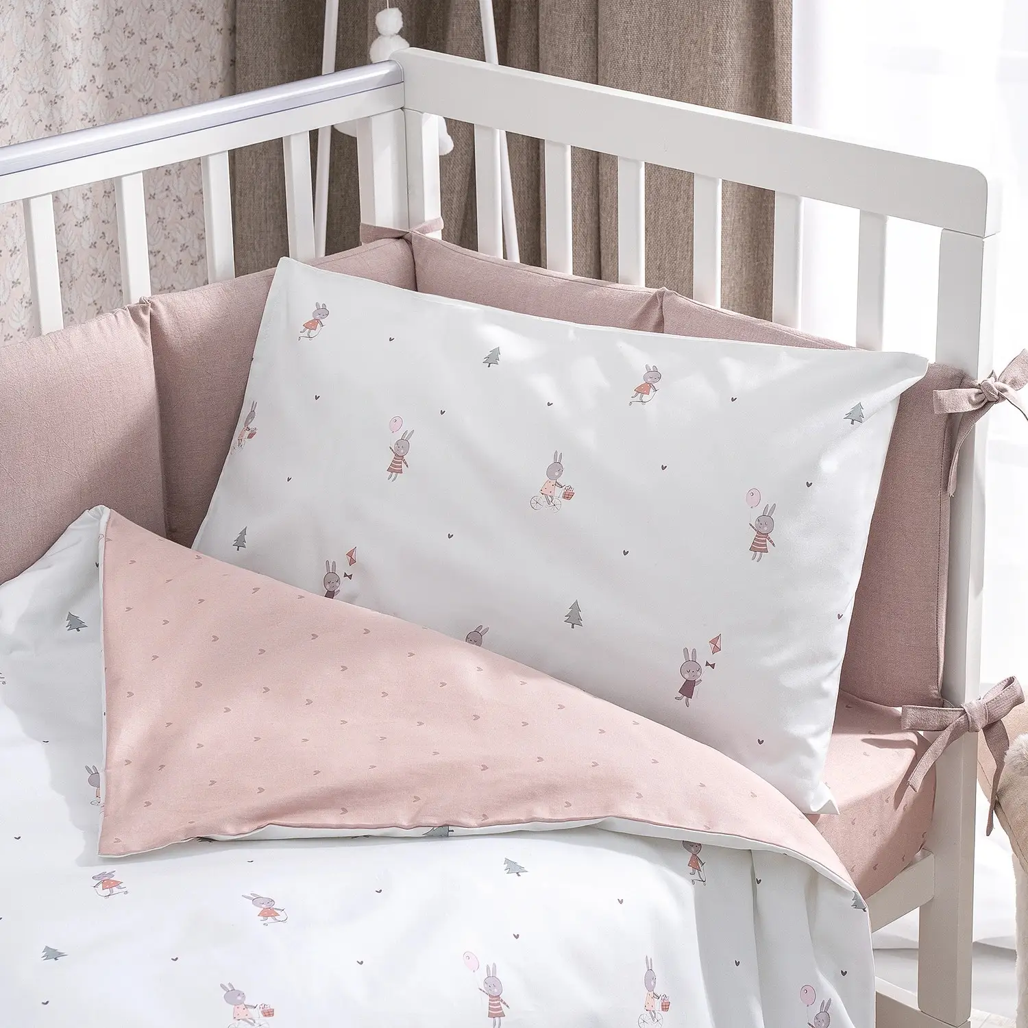 Perina Комплект постельного белья для детей "Bunnies", 2 предмета