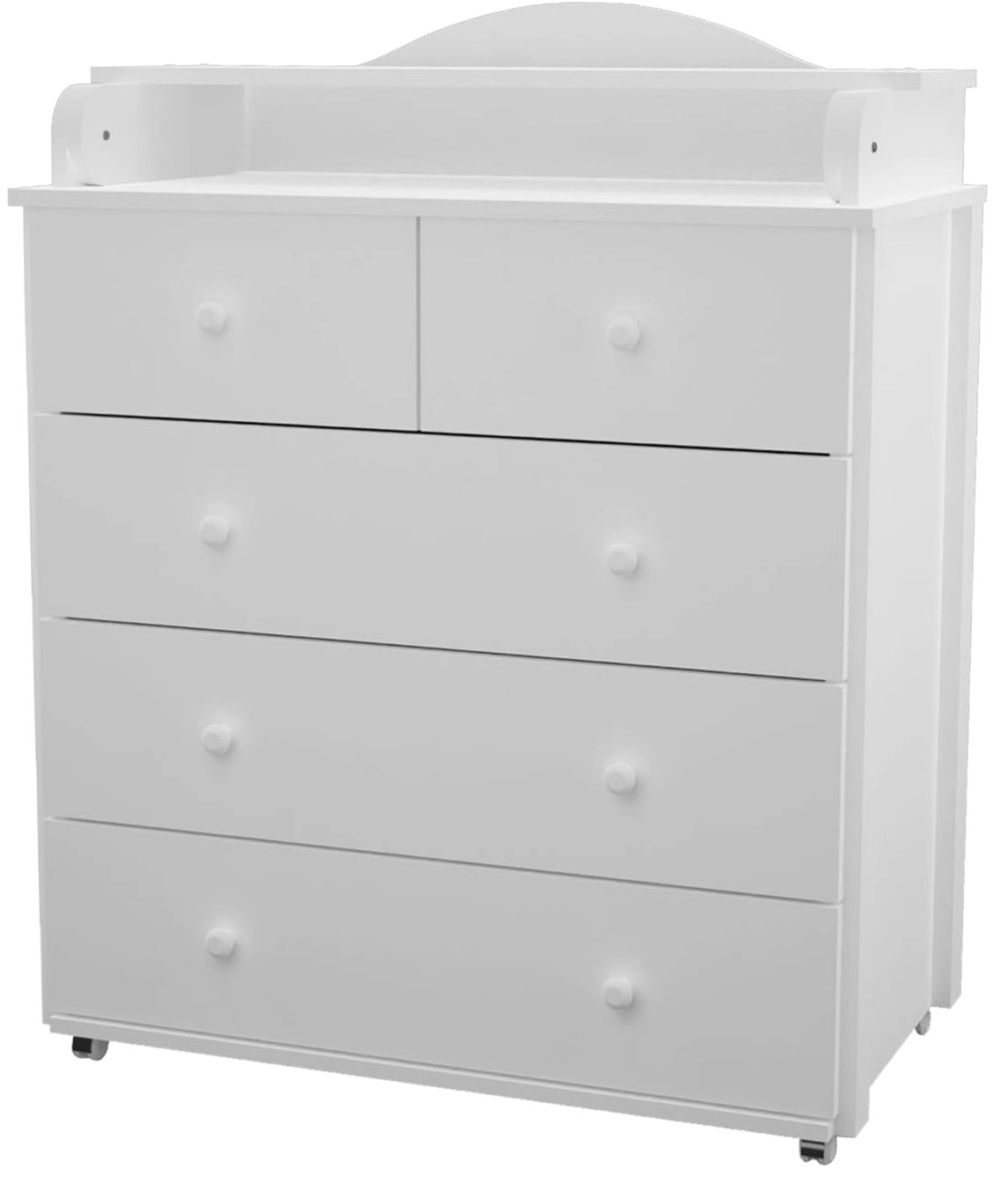 Комод Nuvolla PLUS 800/5, белый