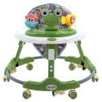 BamBola Ходунки Froggy круглые, игровая панель, музыка, зеленые