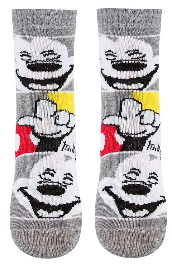 Носки LB 129 Хлопок, серый 12-14, размер обуви 20-22