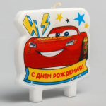 Фотография товара Свеча в торт Страна Карнавалия С Днем Рождения! Тачки