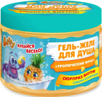 Фотография товара Гель-желе для душа детский с сюрпризом Тропический фрукт Baffy, 300 мл