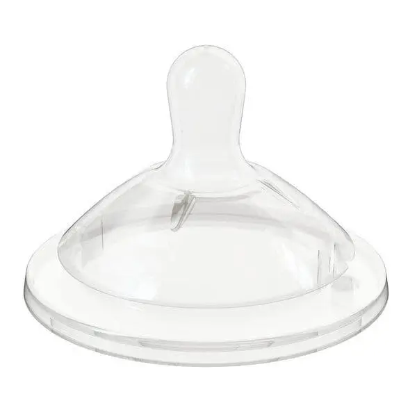 Соска силиконовая быстрый поток с флексорами Chicco Natural Feeling 6m+ 2 штуки