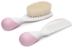 Фотография товара Расчёска и щётка Chicco 0-12 мес розовый