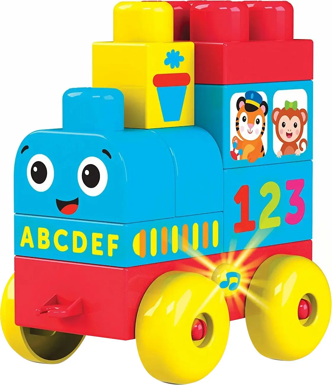 Паровозик Азбукварик Talky Blocks кнопочка