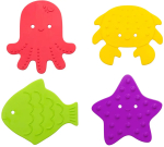 Фотография товара Набор антискользящих мини-ковриков для ванны с пальчиковыми красками ROXY-KIDS