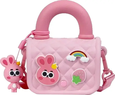 Сумочка дизайнерская мини Koool, розовая