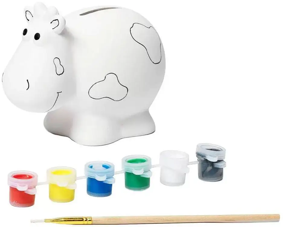 Набор для творчества Bondibon Копилка-подарок Коровка