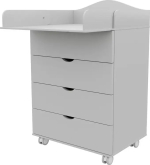 Комод Victoria Incanto 600/4, серый