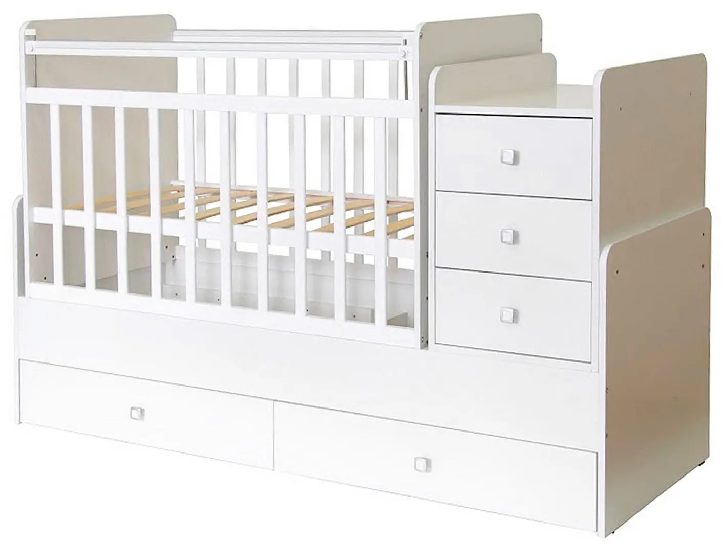 Кровать детская Фея 1100 белый