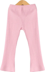 Фотография товара Детские брюки, широкая лапша, розовые, р. 92, П84/8-К 