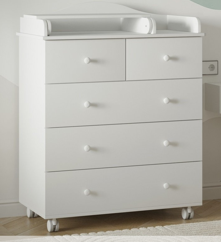 INY  Комод ИНКАНТО CLASSIC 800/5 цвет белый